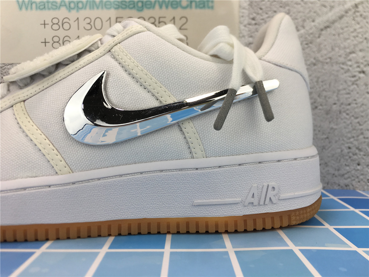 Travis Scott x Nike Air Force 1 Low Travis Scott-White AQ4211 100